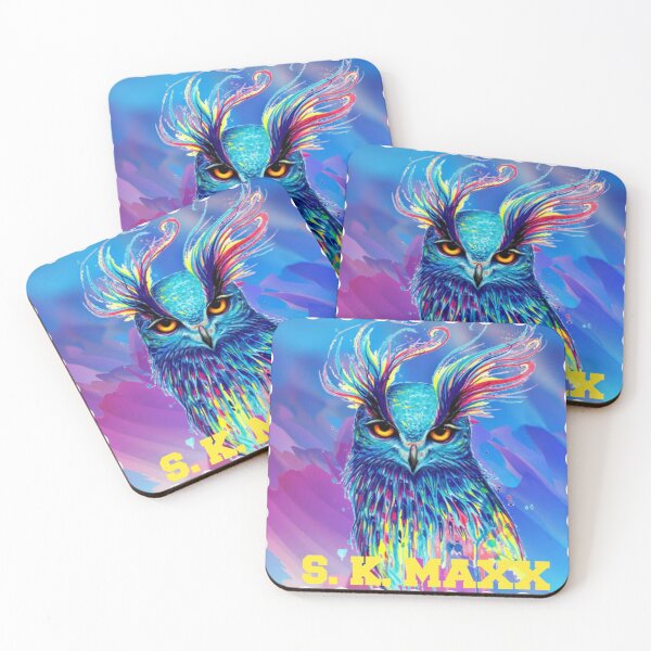 Item preview, Magic colorful night owl designed and sold by SKMAXX.