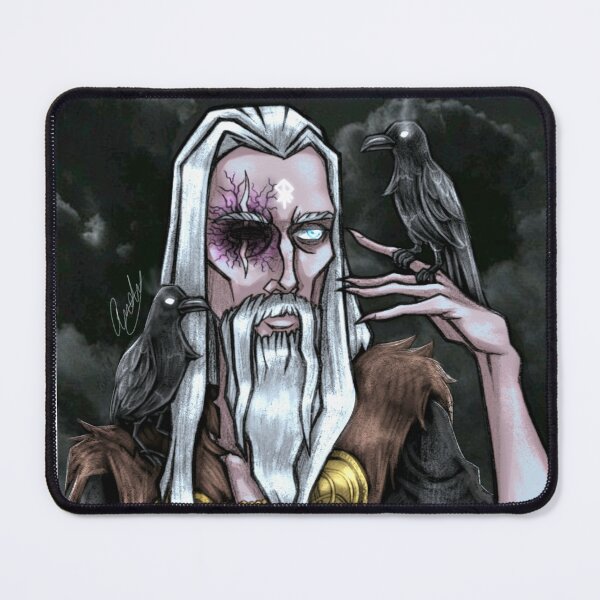 Item preview, Odin Allfather; The Ravenking designed and sold by livingflowerpot.