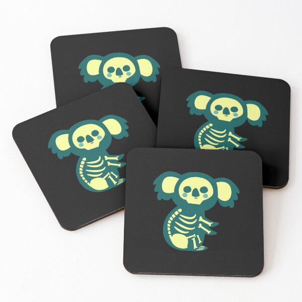 Item preview, Kawaii Koala Skeleton designed and sold by PurpleTank.