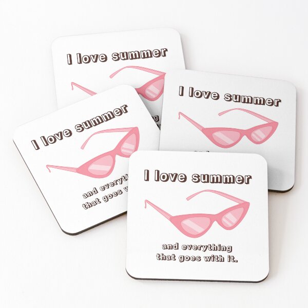 Item preview, I love summer designed and sold by cooldesignsalot.