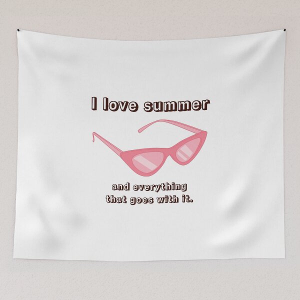 Item preview, I love summer designed and sold by cooldesignsalot.