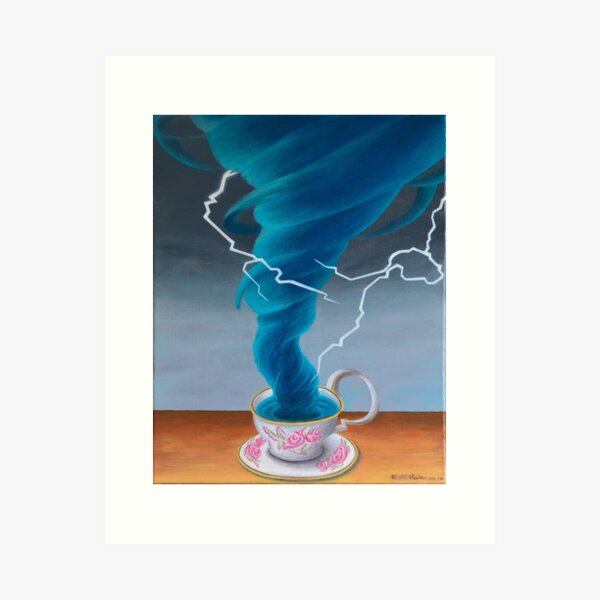 Item preview, Storm in a Teacup designed and sold by EMHaleART.