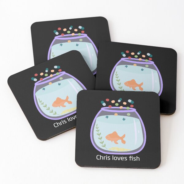 Item preview, Chris loves fish designed and sold by Bruna Esmanhotto.