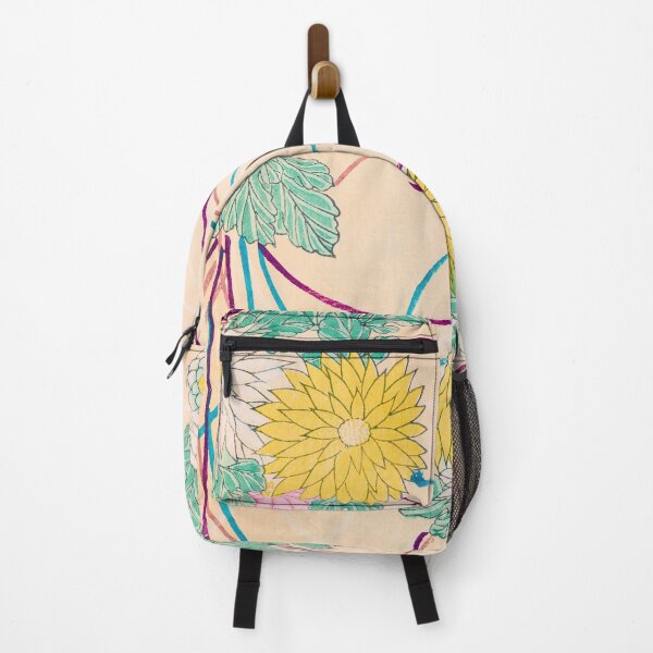 Item preview, Chrysanthemum Abstract Floral Print Japanese Retro Pattern designed and sold by VintageArchive.