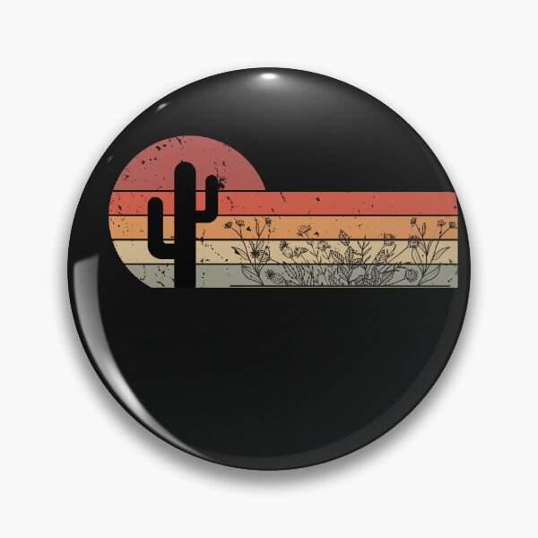 Item preview, Vintage Sunset Cactus  designed and sold by HappyLifeCreate.