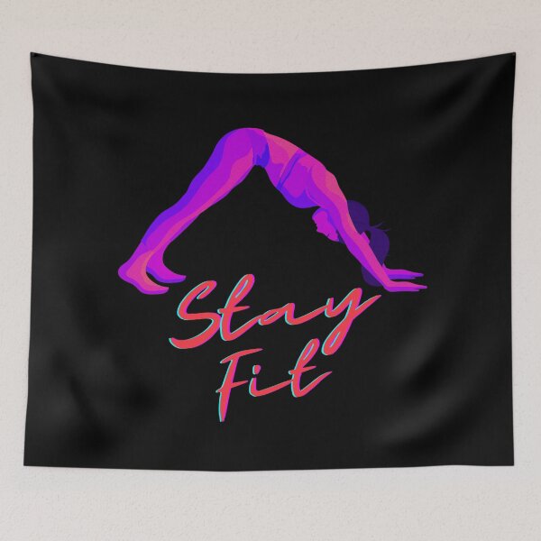 Item preview, Stay fit : yoga-aasan :the brigde pose designed and sold by FLIRTAASAN.