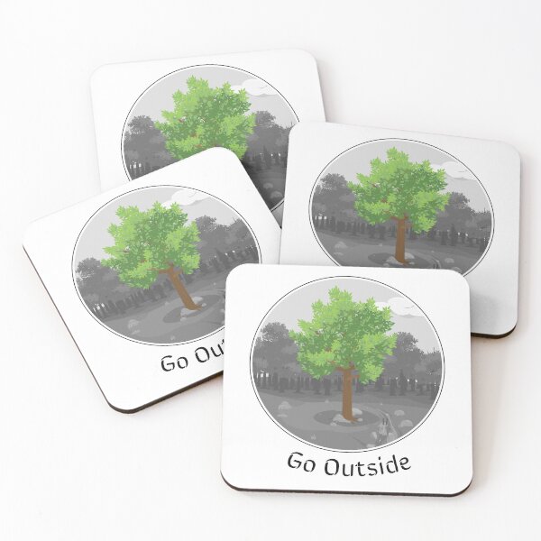 Item preview, Go Outside Nature Grayscale designed and sold by Batmantis275.