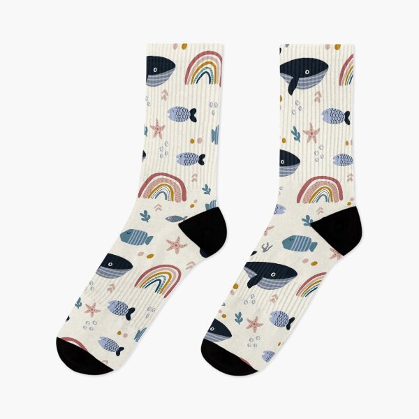 Item preview, Whimsical Whales Pattern Design designed and sold by CamSkot.
