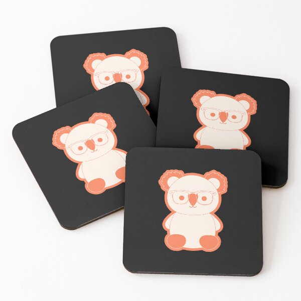 Item preview, Koala with Cute Glasses designed and sold by PurpleTank.