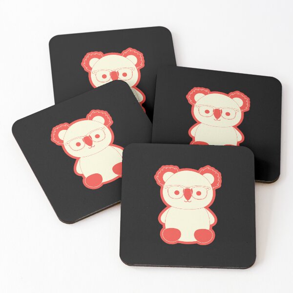 Item preview, Koala with Cute Glasses designed and sold by PurpleTank.