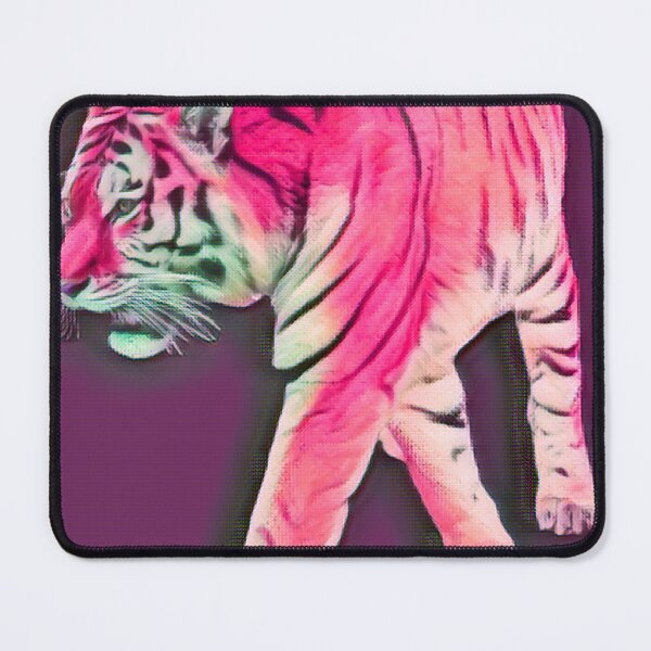Item preview, Abstract red tiger painting designed and sold by Zevy-Darling.