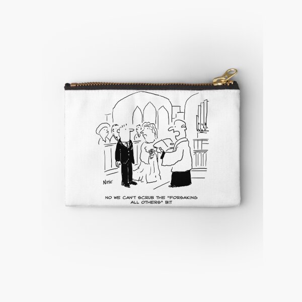 Item preview, Vicar at Wedding says Bridegroom can't skip Part of his Vows designed and sold by NigelSutherland.