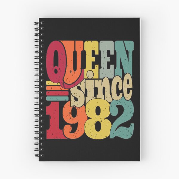 Item preview, Queen Since 1982 40 Years Old Vintage 1982 40th Birthday gift designed and sold by BahaaIB.