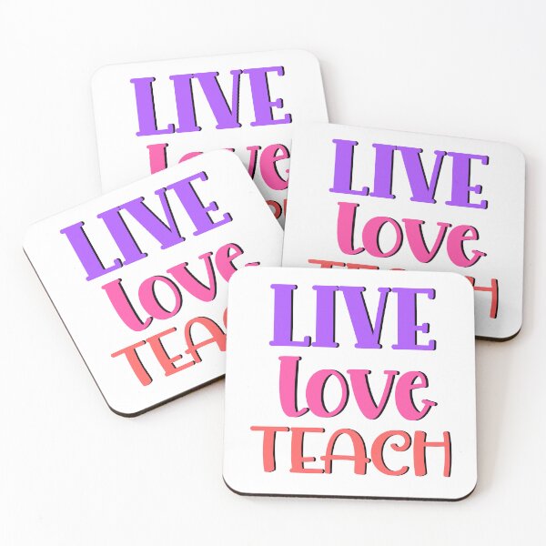 Item preview, Live Love Teach - Teacher Appreciation- End of School Teacher Gifts designed and sold by younghopes.