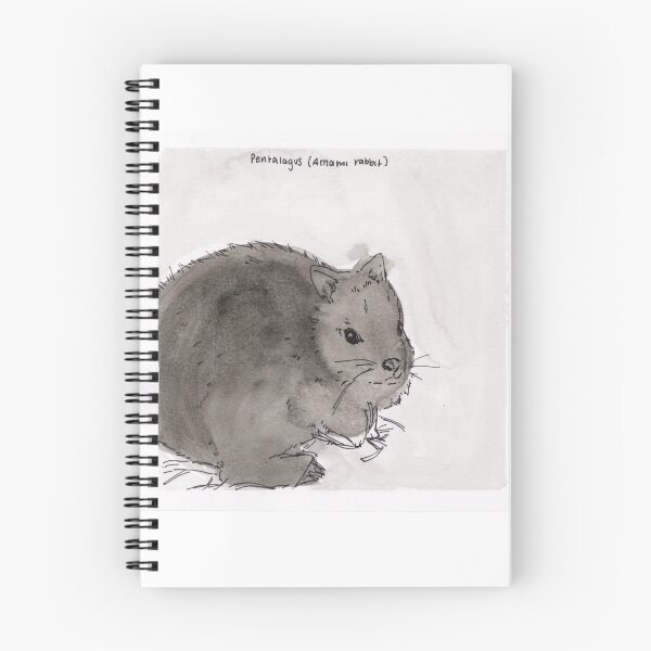 Item preview, Amami Rabbit (Pentalagus) designed and sold by Z Roesler.