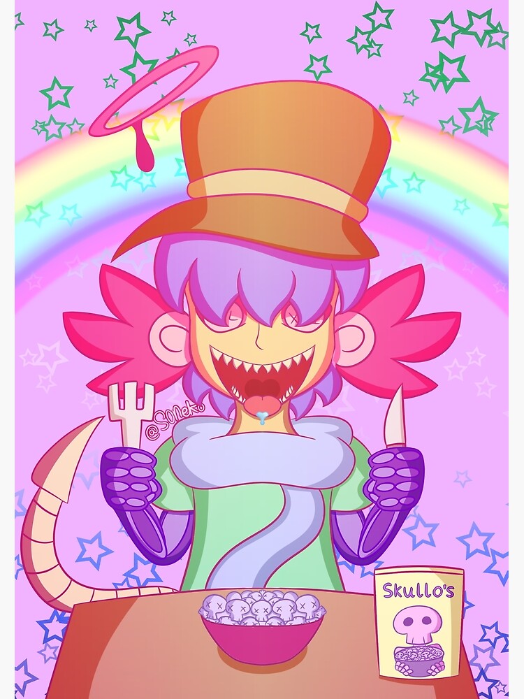 "Mr Mischief and his Skullo's" Poster by Soneko Redbubble