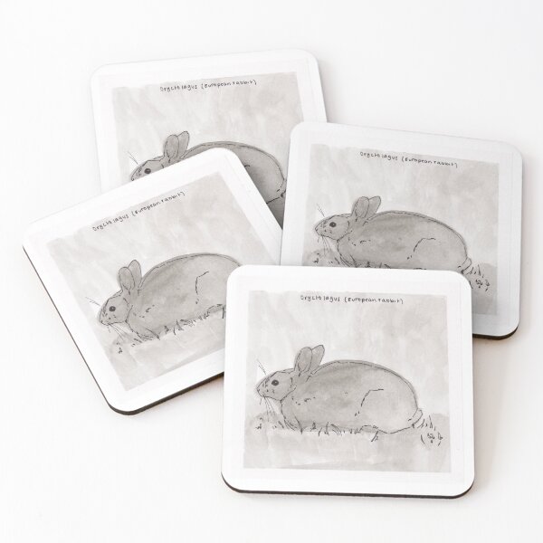Item preview, European Rabbit (Oryctolagus) designed and sold by Z Roesler.