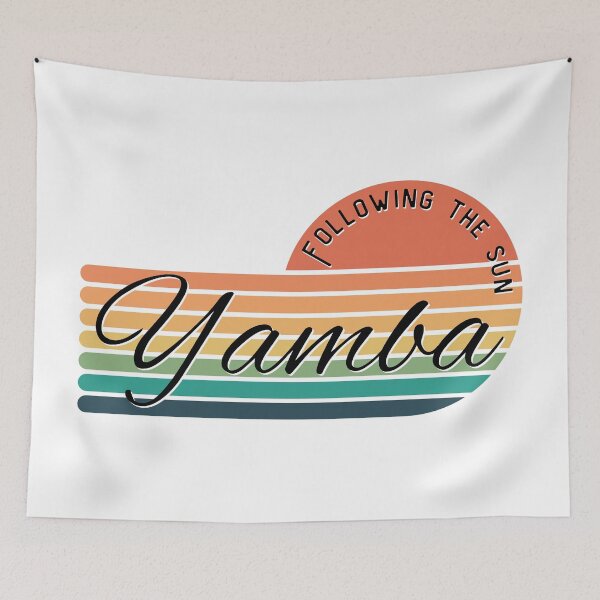 Item preview, Retro sunset following the sun Yamba designed and sold by Zaprinda.