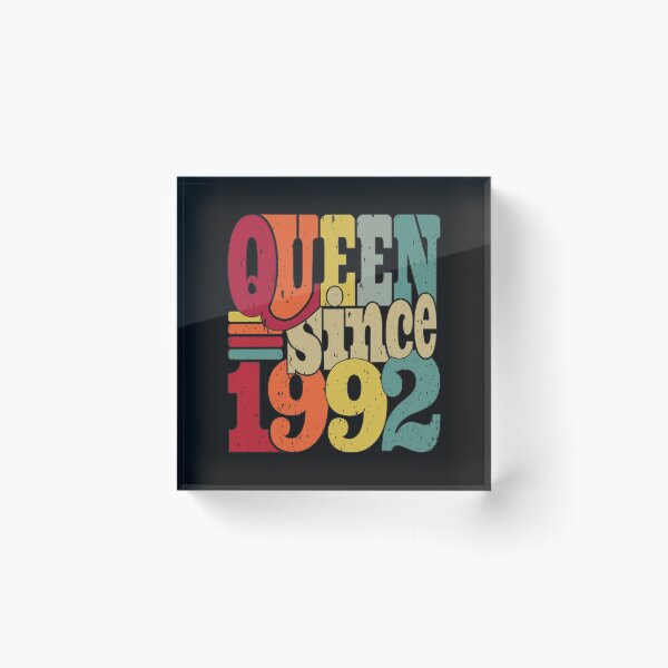 Item preview, Queen Since 1992 30 Years Old Vintage 1992 30th Birthday gift designed and sold by BahaaIB.