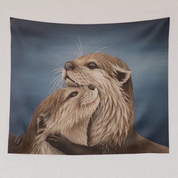 Item preview, Otters Cuddle Time designed and sold by EMHaleART.