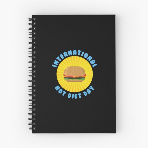 Item preview, Circular design with a hamburger on the international day without diet ( May 6 ) designed and sold by Martapp.
