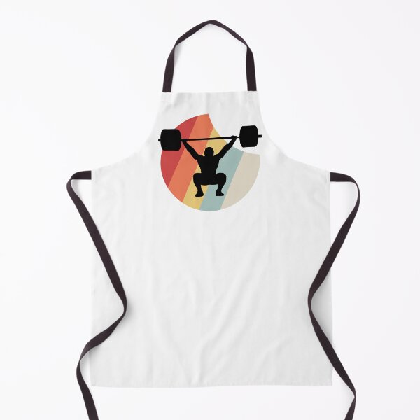 Item preview, My retro weightlifting drawing  designed and sold by Blondiabshop.