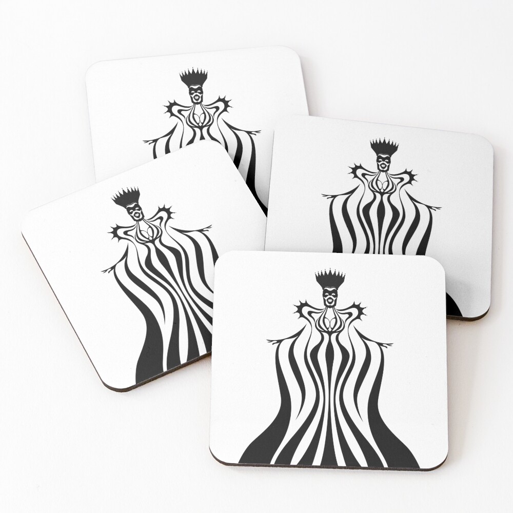 Item preview, Coasters (Set of 4) designed and sold by RikDrawsThings.