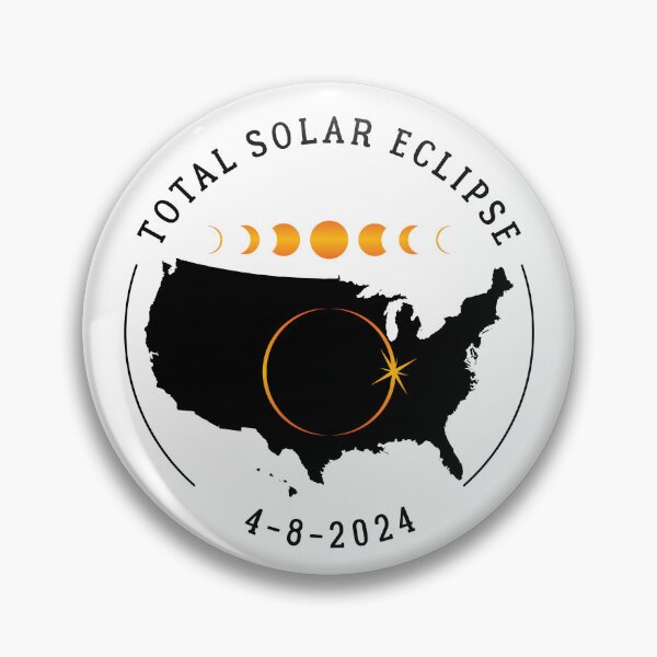 Item preview, Eclipse April 8 2024 4-8-24 Total Solar Eclipse  designed and sold by The Junto Shop.