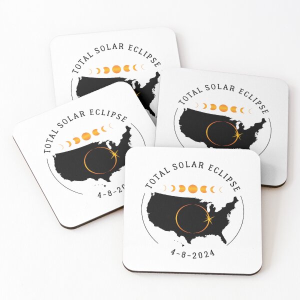 Item preview, Eclipse April 8 2024 4-8-24 Total Solar Eclipse  designed and sold by The Junto Shop.