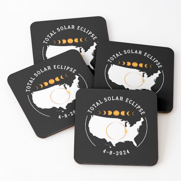Item preview, Eclipse April 8 2024 4-8-24 Total Solar Eclipse  designed and sold by The Junto Shop.