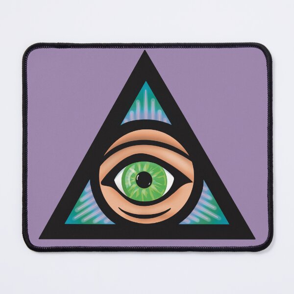 Item preview, Eye of Providence Green designed and sold by MJ Koldewyn.