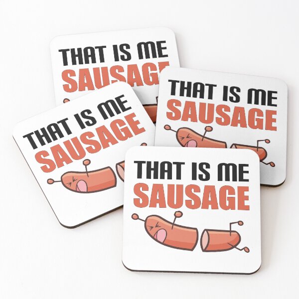 Item preview, That's sausage to me | that is me sausage | witty, funny Denglish saying designed and sold by Gordenwear.