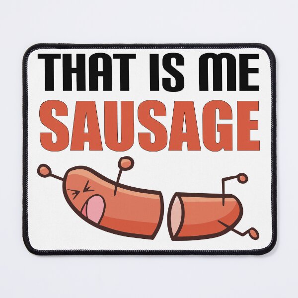 Item preview, That's sausage to me | that is me sausage | witty, funny Denglish saying designed and sold by Gordenwear.