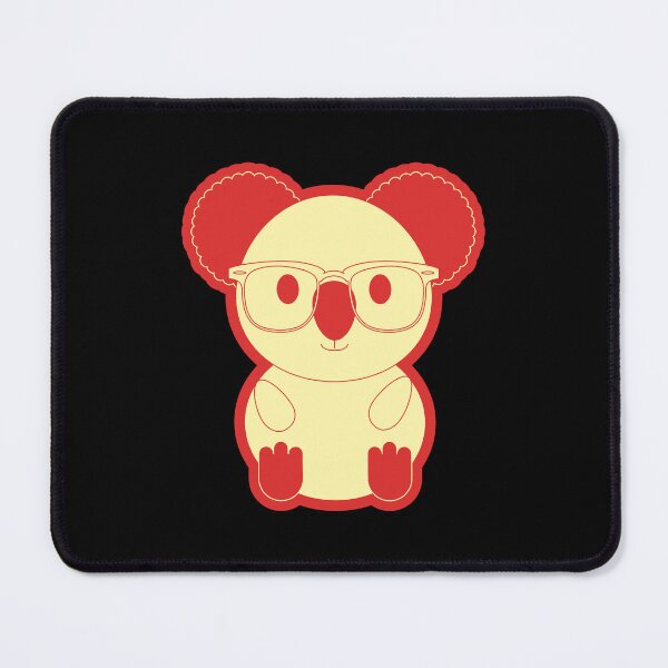 Item preview, Koala with Cute Glasses designed and sold by PurpleTank.