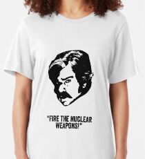 Toast of London 'Fire the Nuclear Weapons' Slim Fit T-Shirt