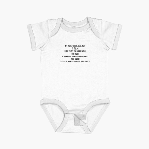 Item preview, Money Don't Jiggle Jiggle (Black) - Meme Trend designed and sold by FilipeFerreira.
