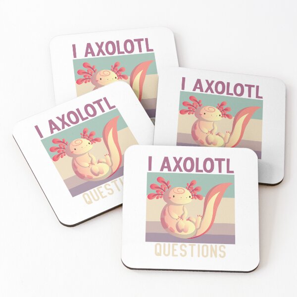 Item preview, I Axolotl Questions Essential T-shirt designed and sold by Achrafilla1.