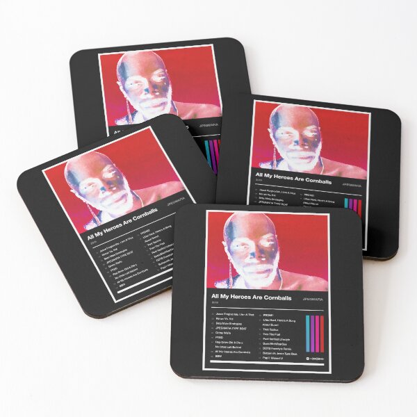 Item preview, All My Heroes Are Cornballs Tracklist 2 (Inverted) designed and sold by TOURETTESBOYLOL.