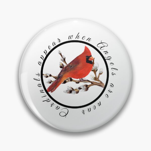 Item preview, Cardinals appear when angels are near designed and sold by Roy & Tiffany.