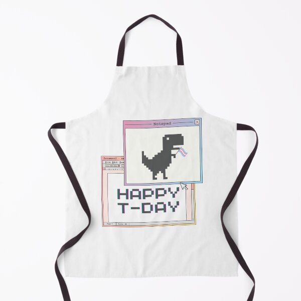 Item preview, Happy Transgender T-day Celebration - Pixel T-rex designed and sold by Koiboi11.