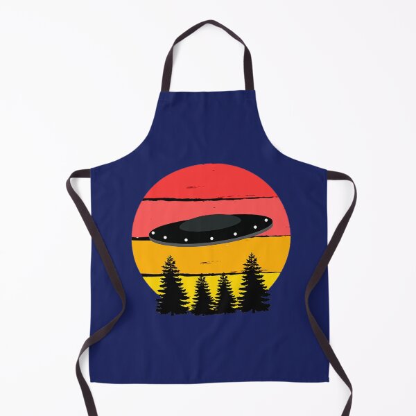 Item preview, Retro Alien UFO Abduction Forest designed and sold by edilbertobuitrago.