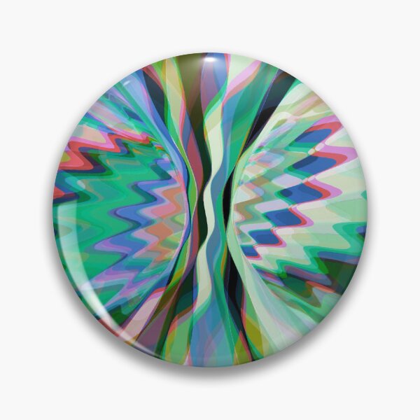 Item preview, Abstract Multicolored Twisted Fractal Split 4 designed and sold by SXW Designs.