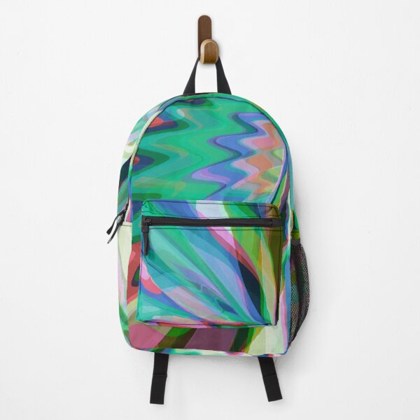 Item preview, Abstract Multicolored Twisted Fractal Split 4 designed and sold by SXW Designs.