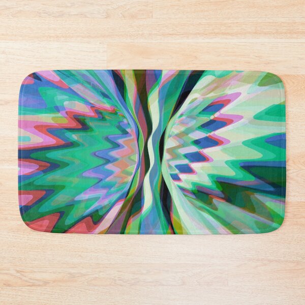 Item preview, Abstract Multicolored Twisted Fractal Split 4 designed and sold by SXW Designs.