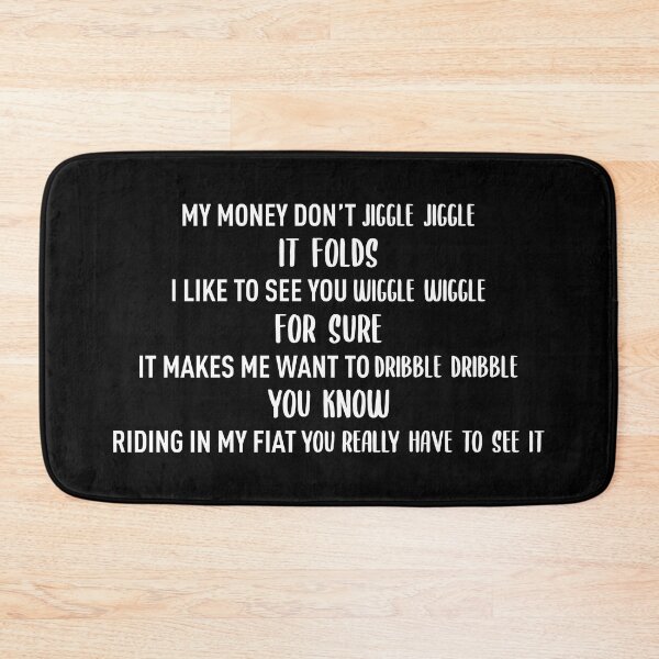 Item preview, Money Don't Jiggle Jiggle (White) - Meme Trend designed and sold by FilipeFerreira.