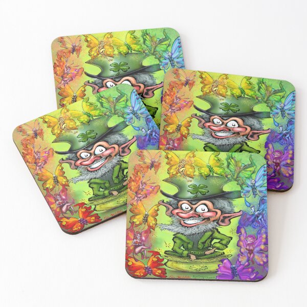 Item preview, Leprechaun and Rainbow Pixies designed and sold by Kevin Middleton.