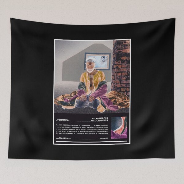 Item preview, All My Heroes Are Cornballs Aesthetic Tracklist (Inverted) designed and sold by TOURETTESBOYLOL.