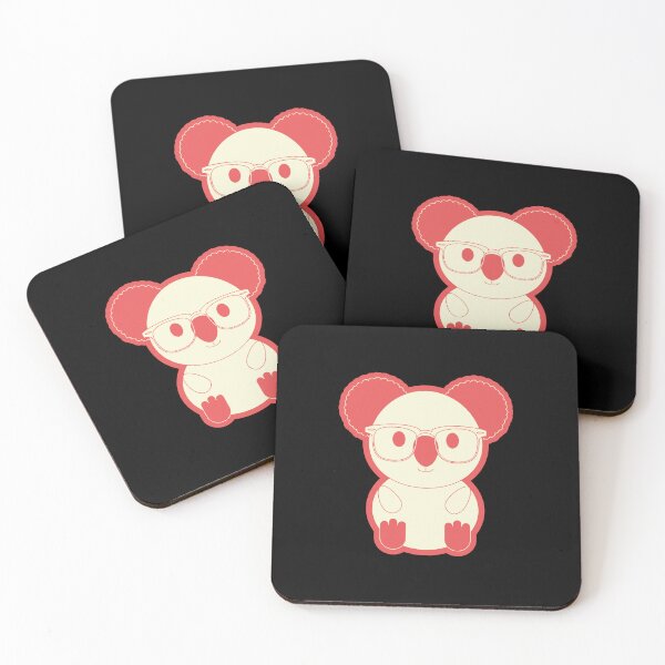 Item preview, Koala with Cute Glasses designed and sold by PurpleTank.