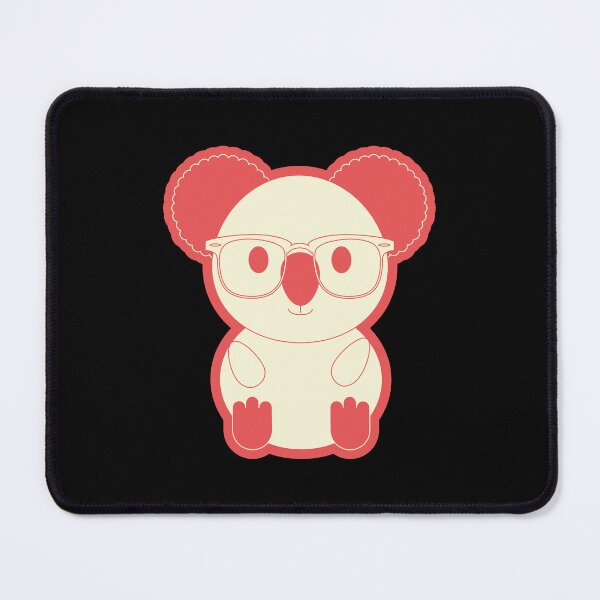 Item preview, Koala with Cute Glasses designed and sold by PurpleTank.