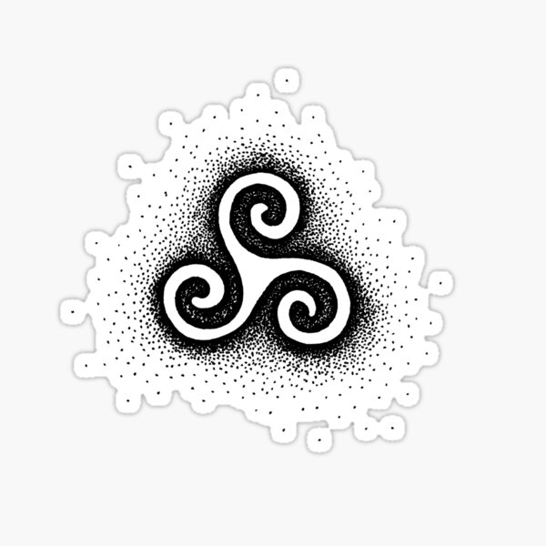 Item preview, Triskele - Black designed and sold by RavenInTheFog.